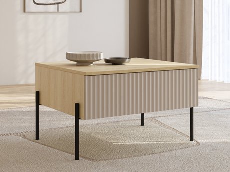 Table basse Levtenu 117 (Chêne + Cachemire)