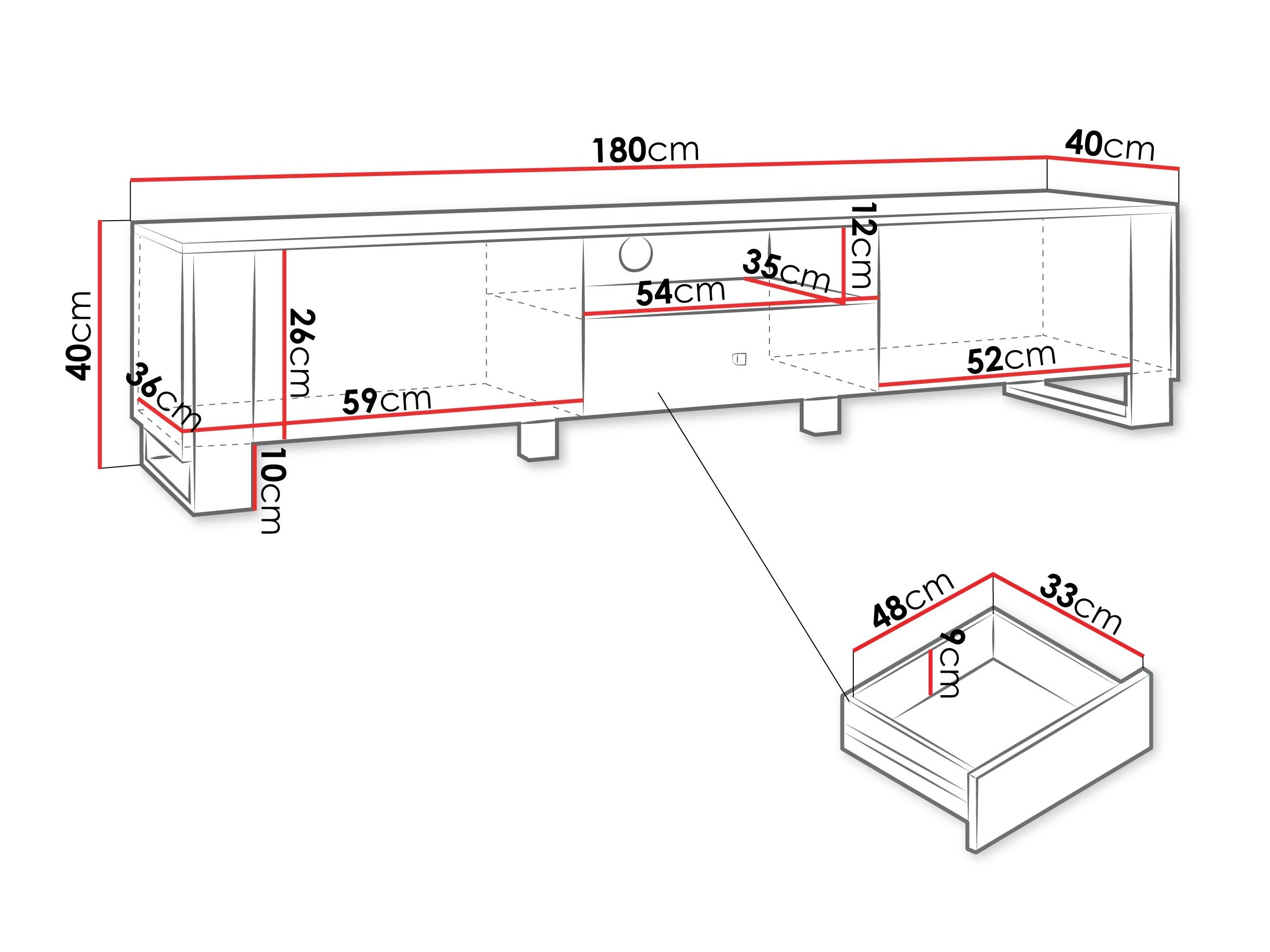 Meuble TV Comfivo Vestora