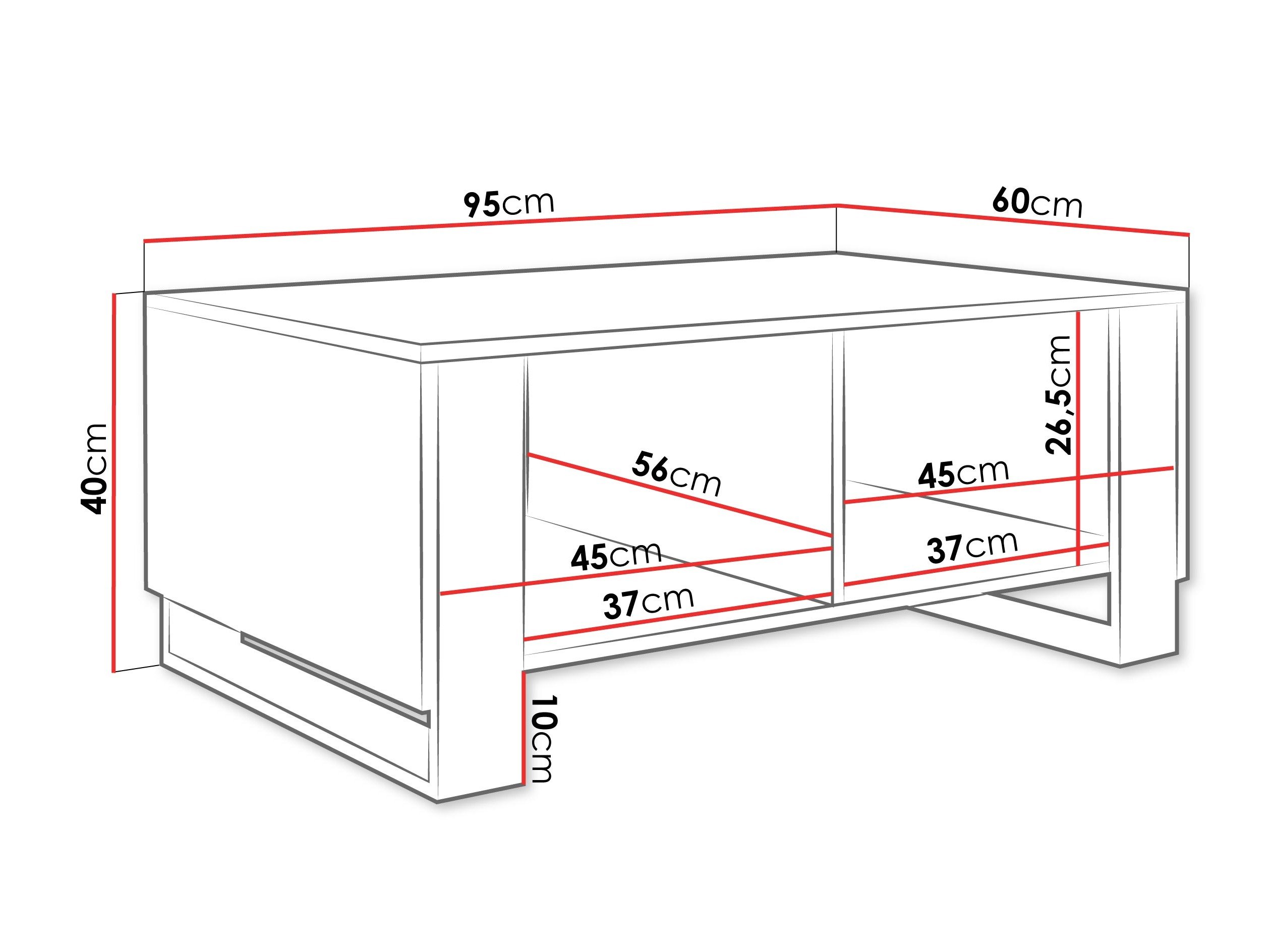 Table basse Comfivo Vestora 102