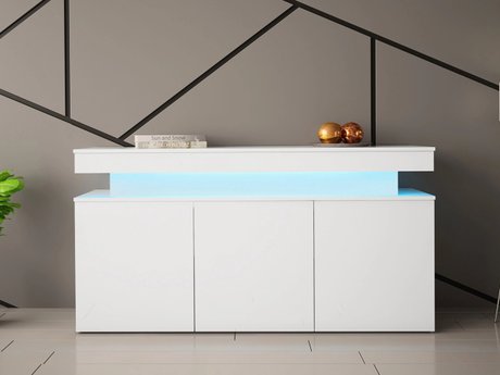 Buffet Monfero (Blanc + Blanc brillant)