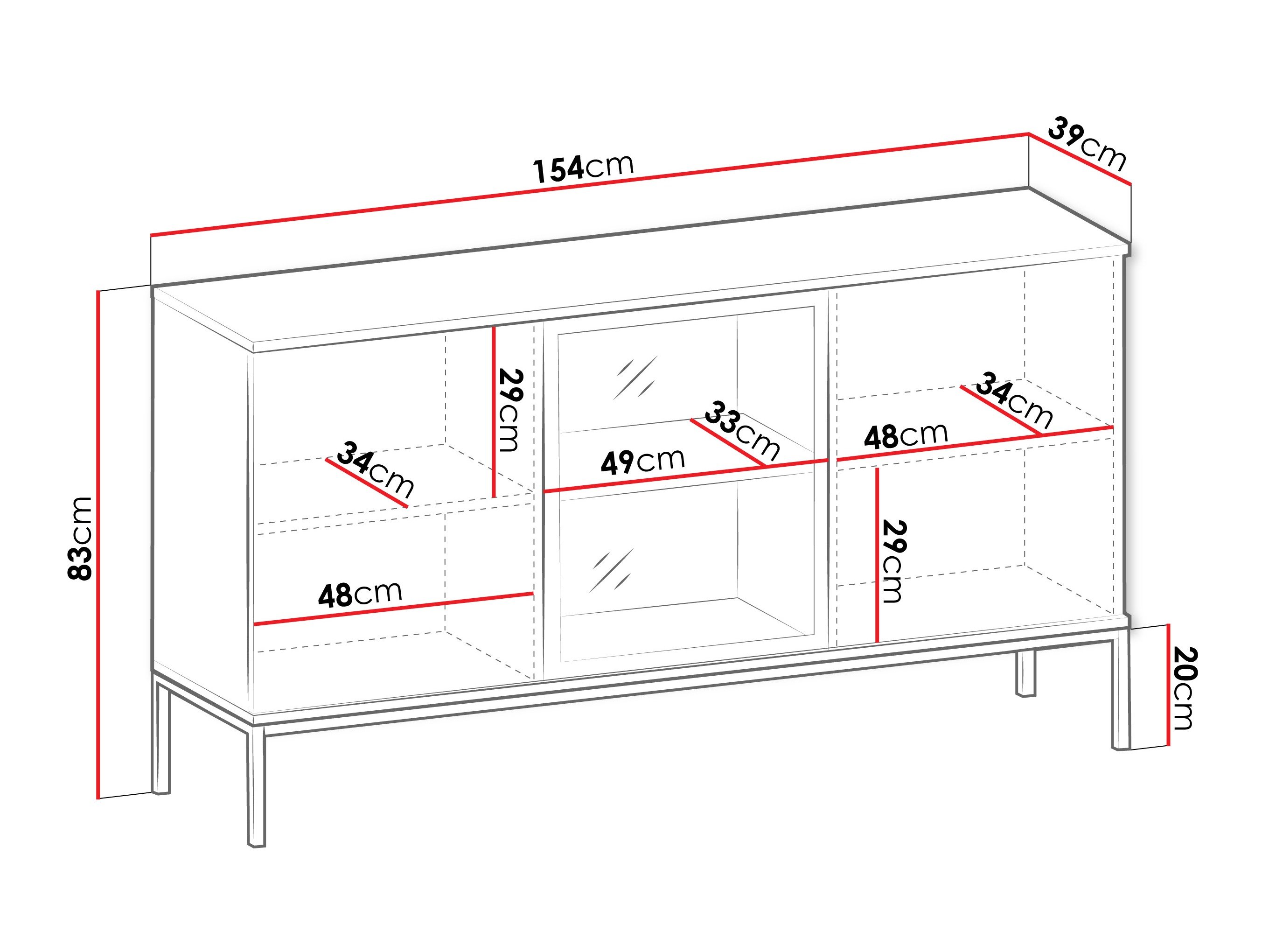 Buffet Soferi 109 (Cachemire)