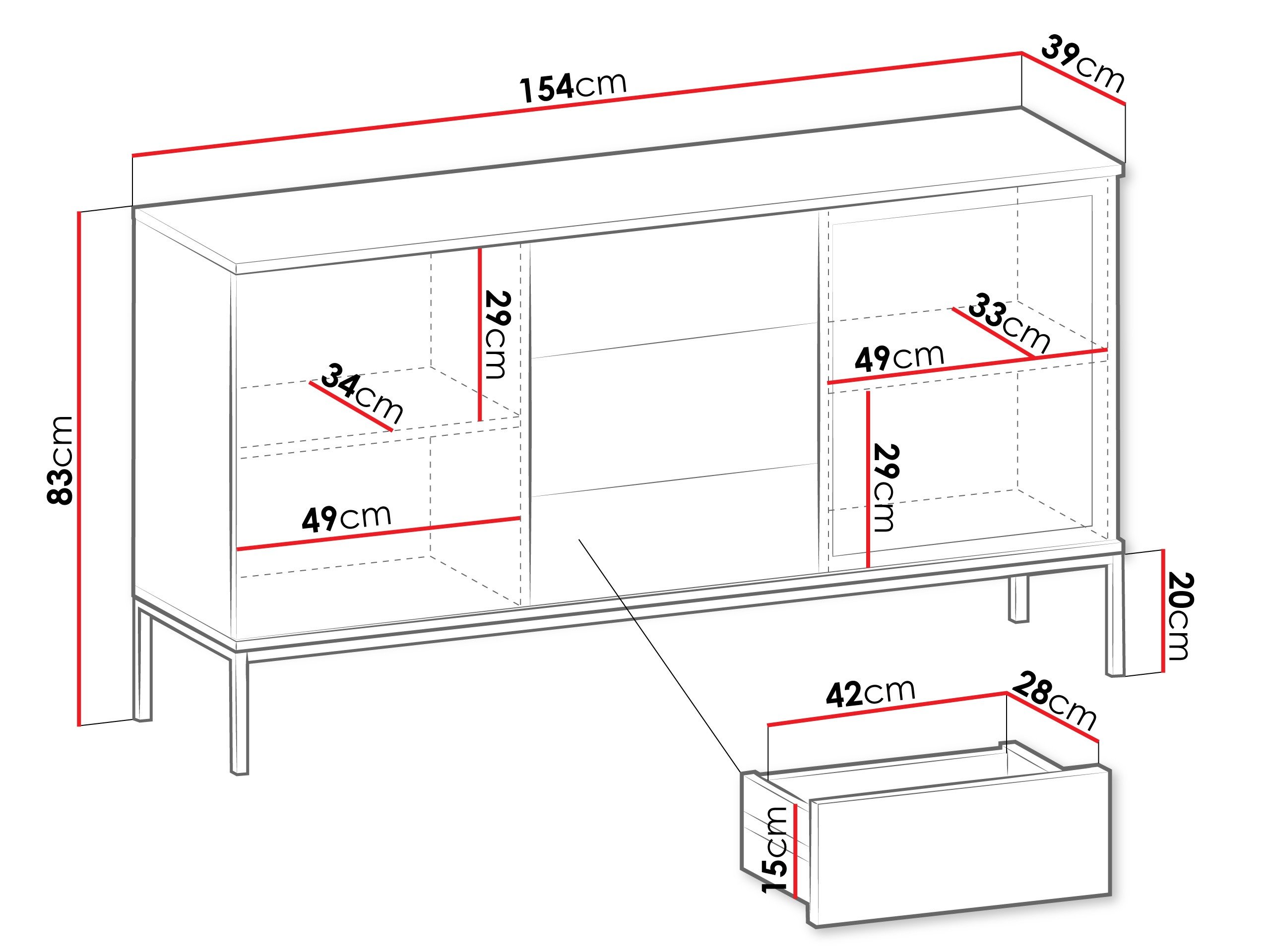 Commode Soferi 108 (Cachemire)