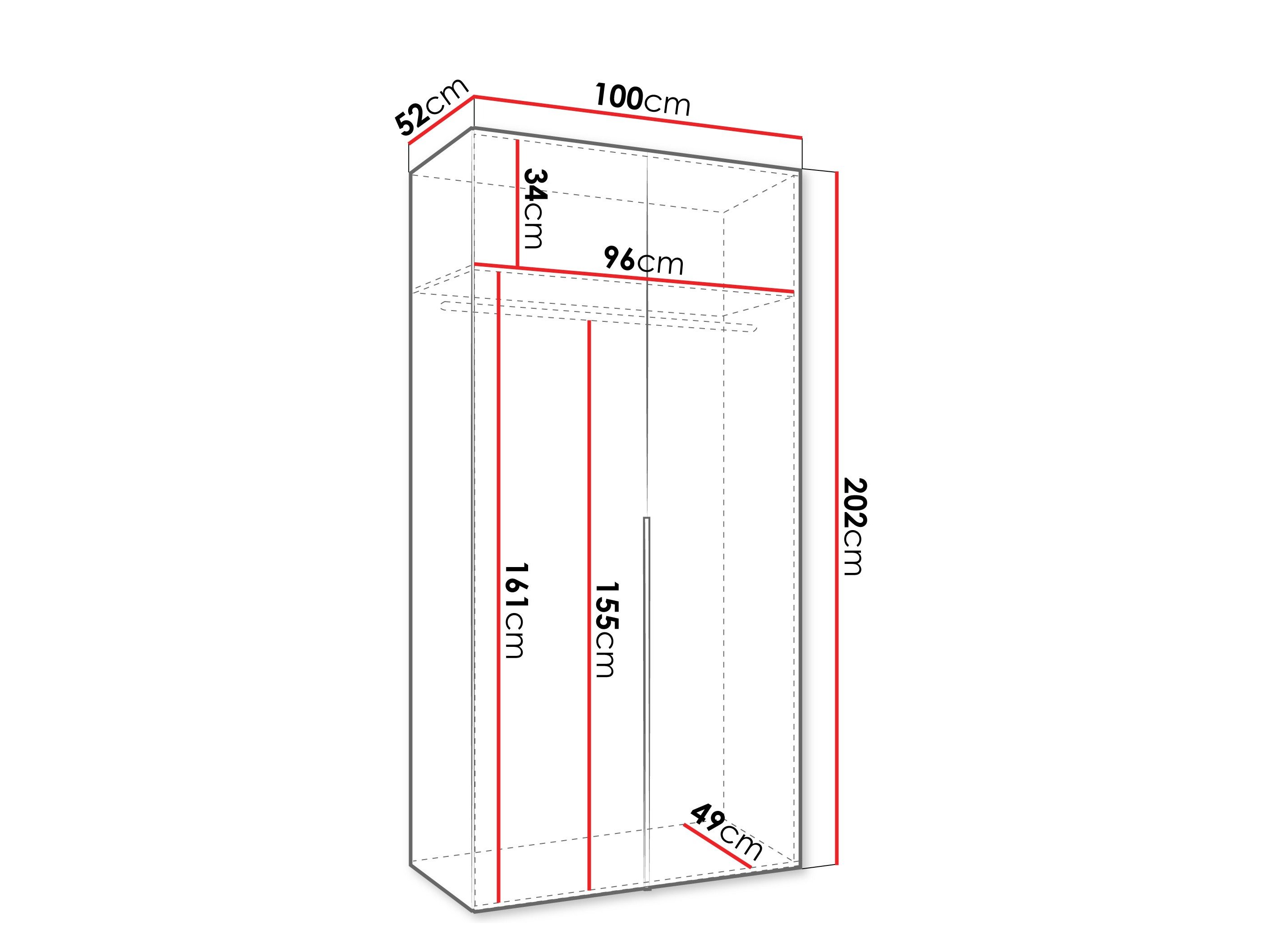 Armoire Hartford 535 (Blanc)