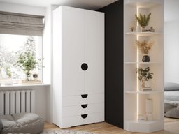 Armoire Hartford 565 (Blanc)