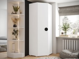 Armoire d'angle Hartford 568 (Blanc)