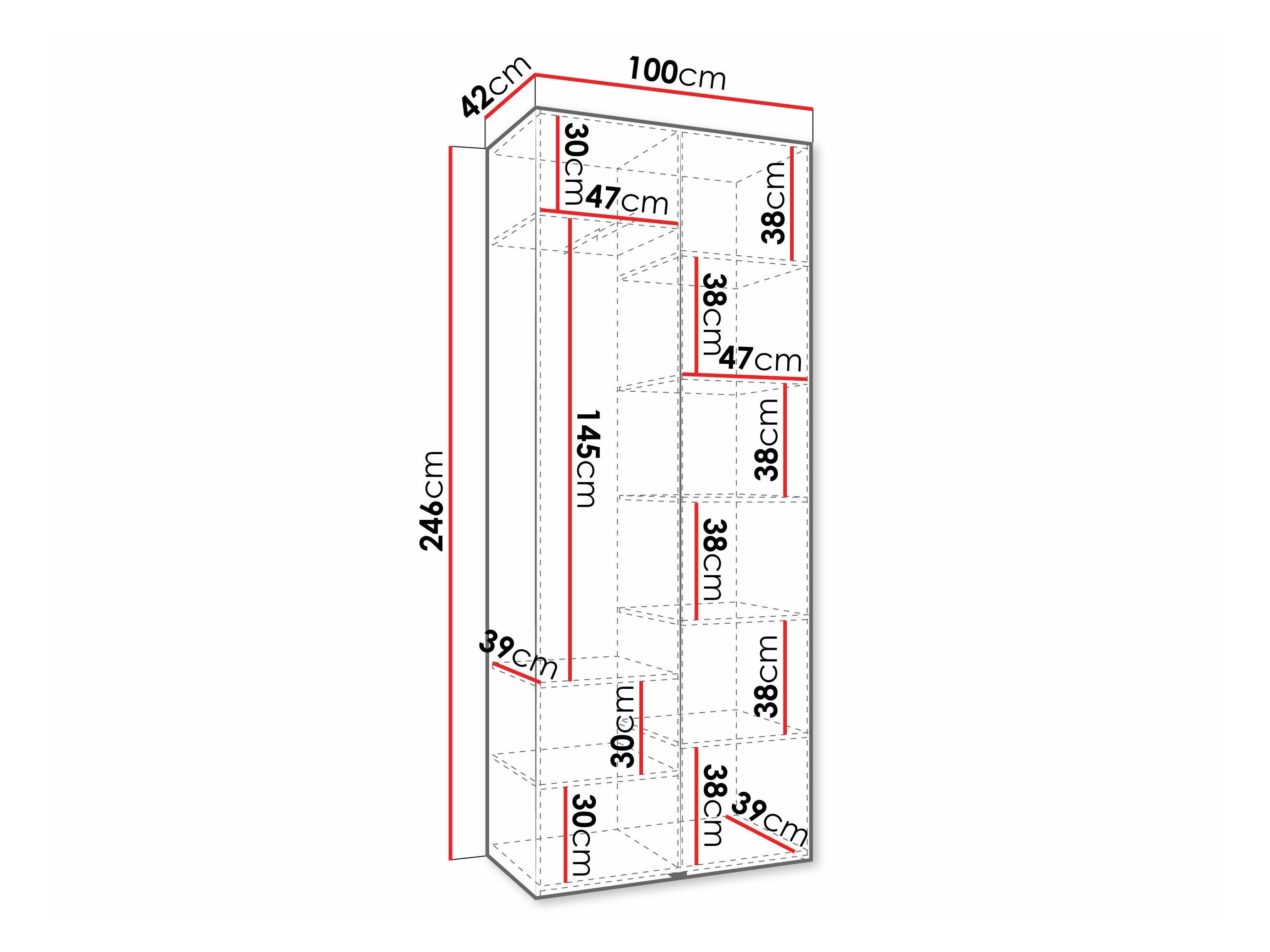 Armoire Hartford 569 (Blanc)