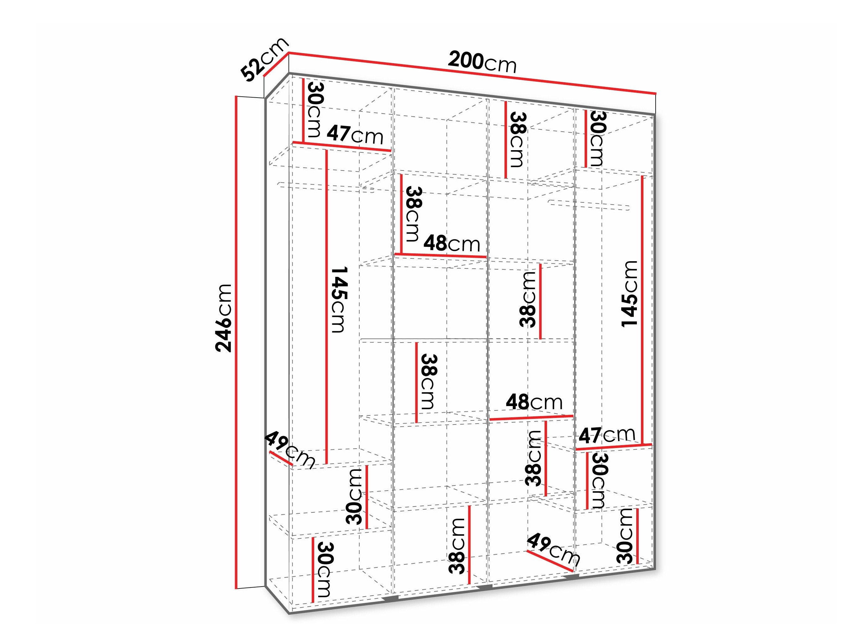 Armoire Hartford 570 (Blanc)