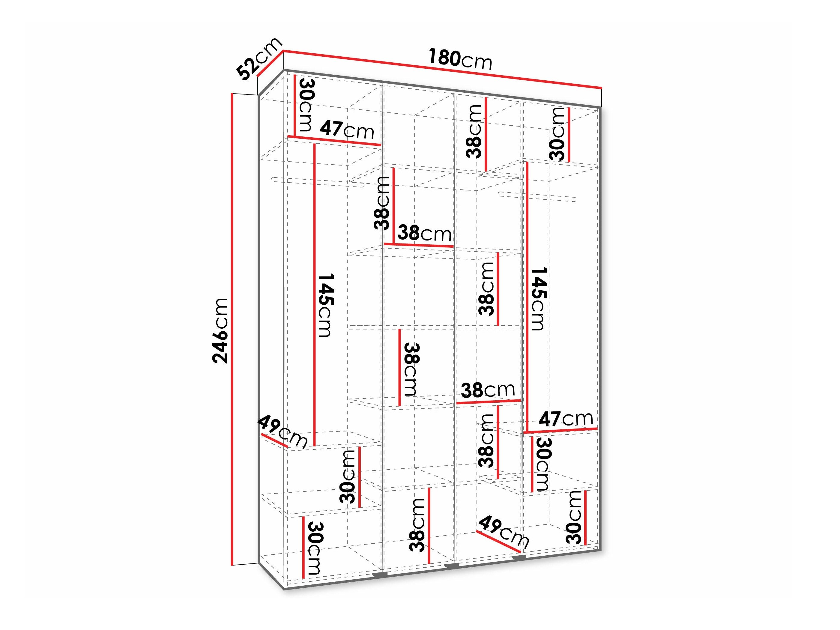 Armoire Hartford 570 (Cachemire)