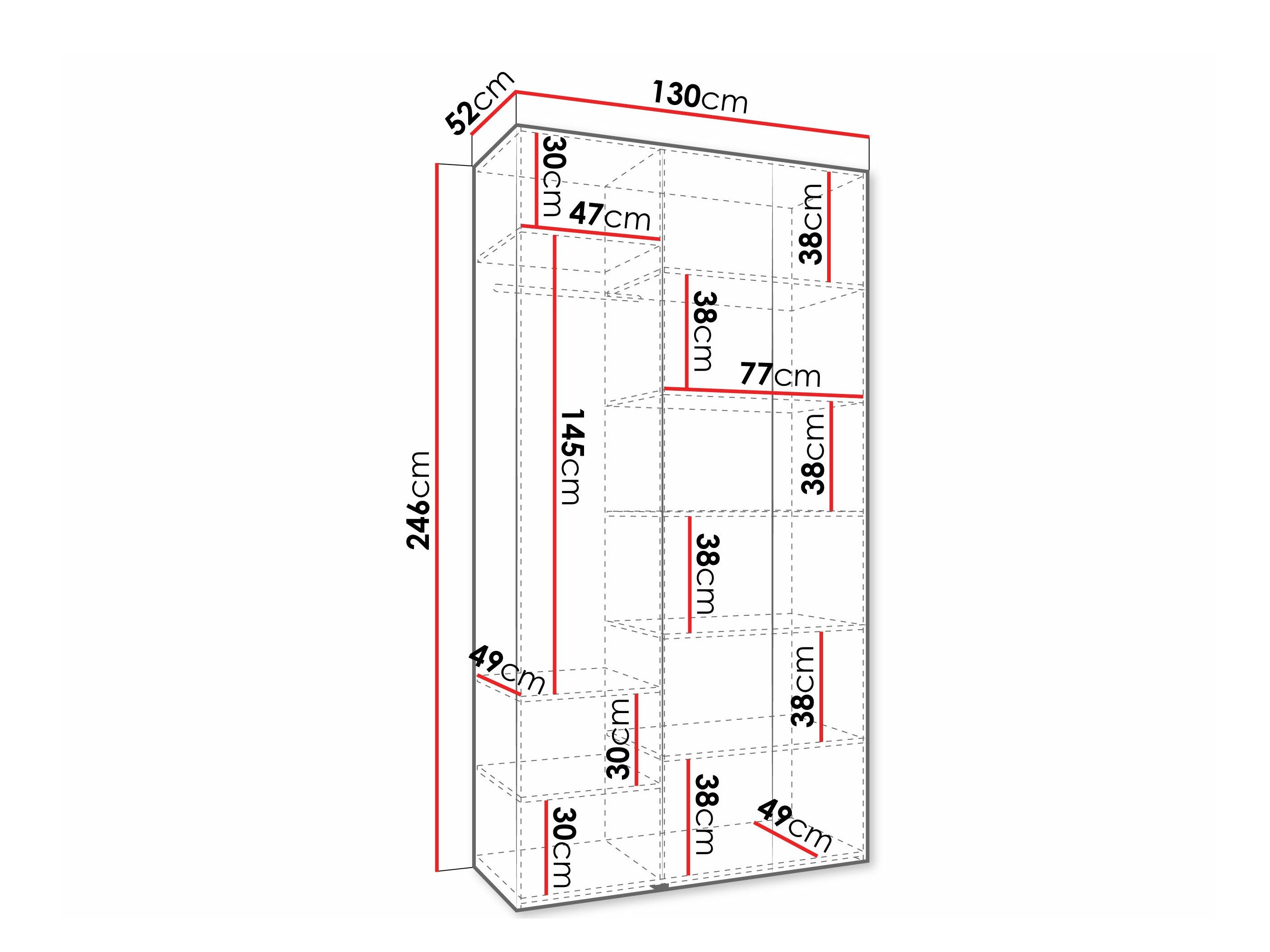 Armoire Hartford 571 (Blanc)