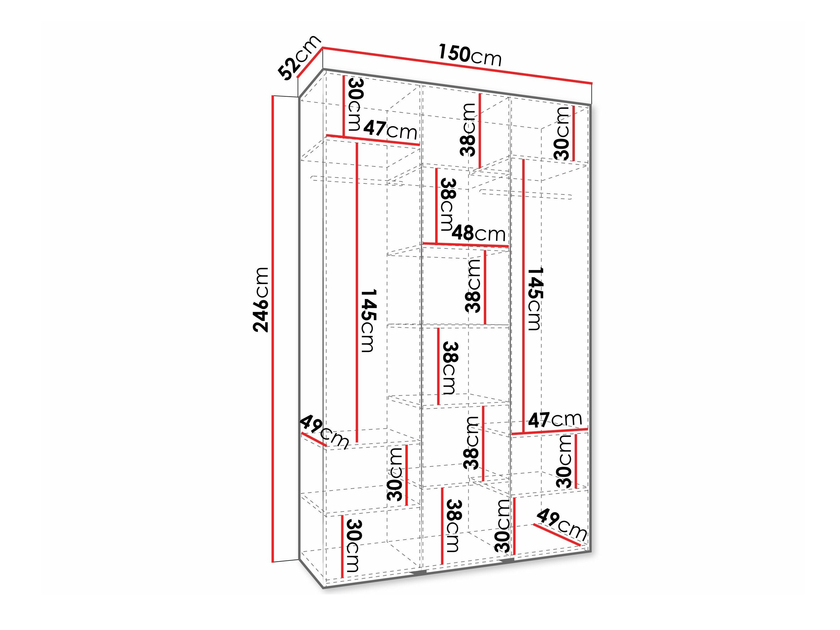 Armoire Hartford 571 (Blanc)