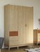 Armoire Fertalu 100 (Chêne + Orange)