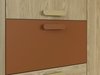Armoire Fertalu 100 (Chêne + Orange)