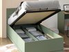 Lit Fertalu 107 (Vert + Chêne)