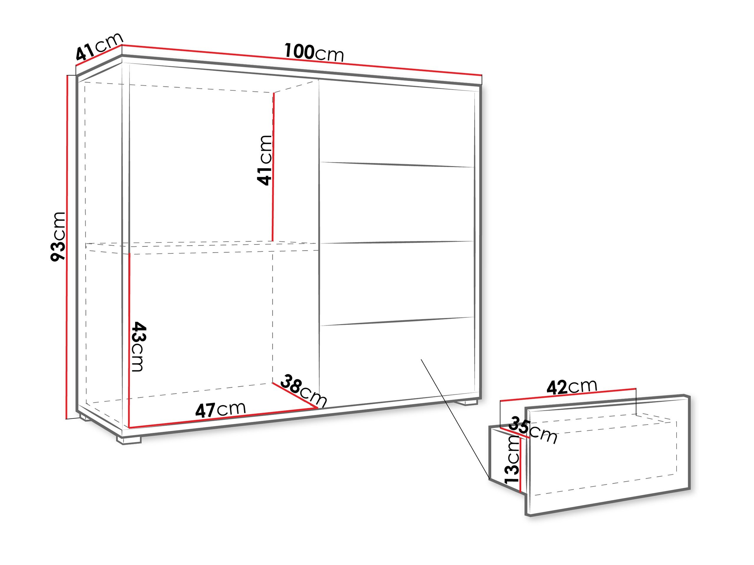 Commode Comfivo Fersoe 102 (Chêne)