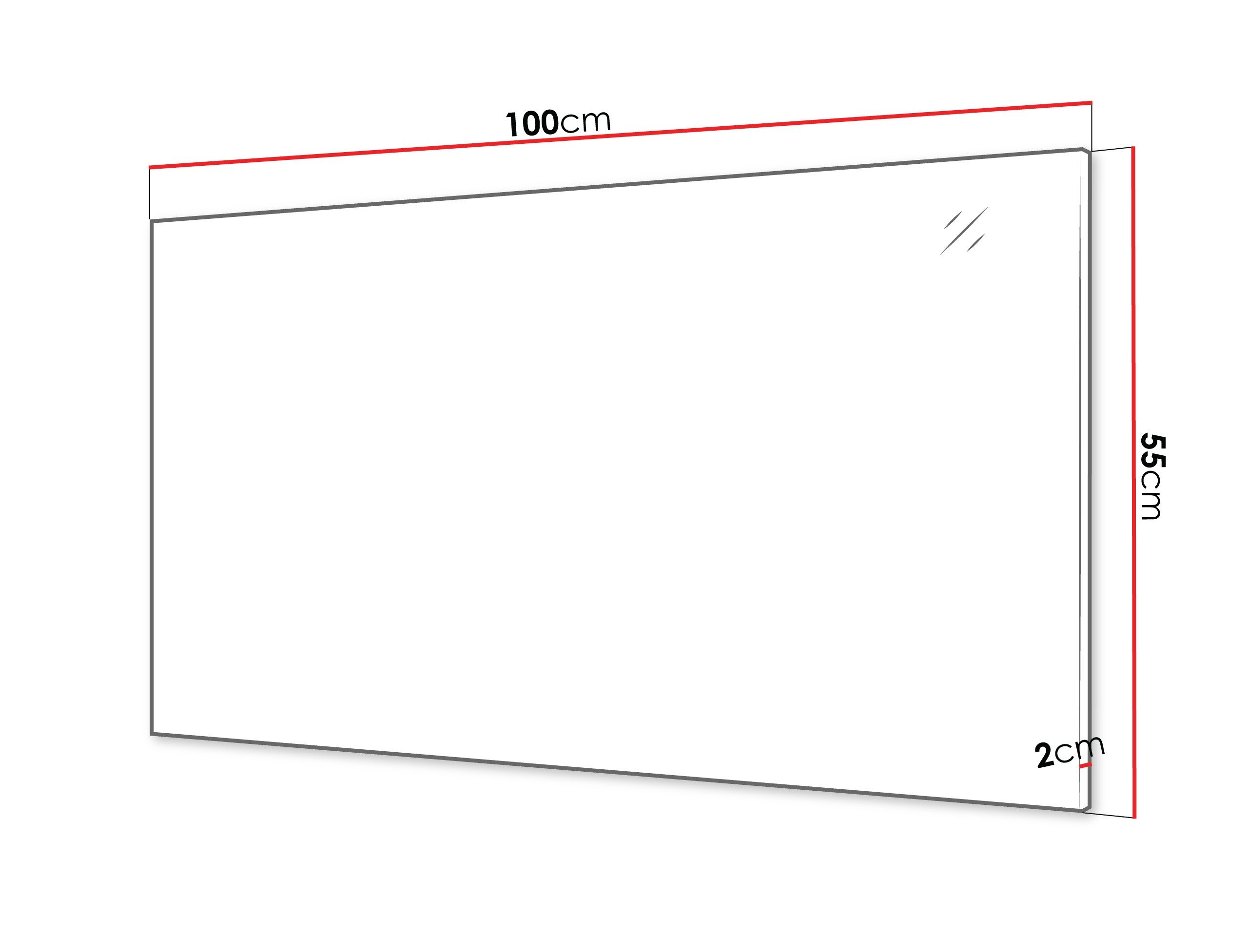 Miroir Comfivo Fersoe 115 (Chêne)