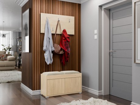 Meuble d'entrée Comfivo Tutela (Chêne)