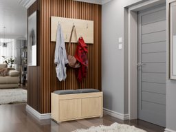 Meuble d'entrée Comfivo Tutela (Chêne)