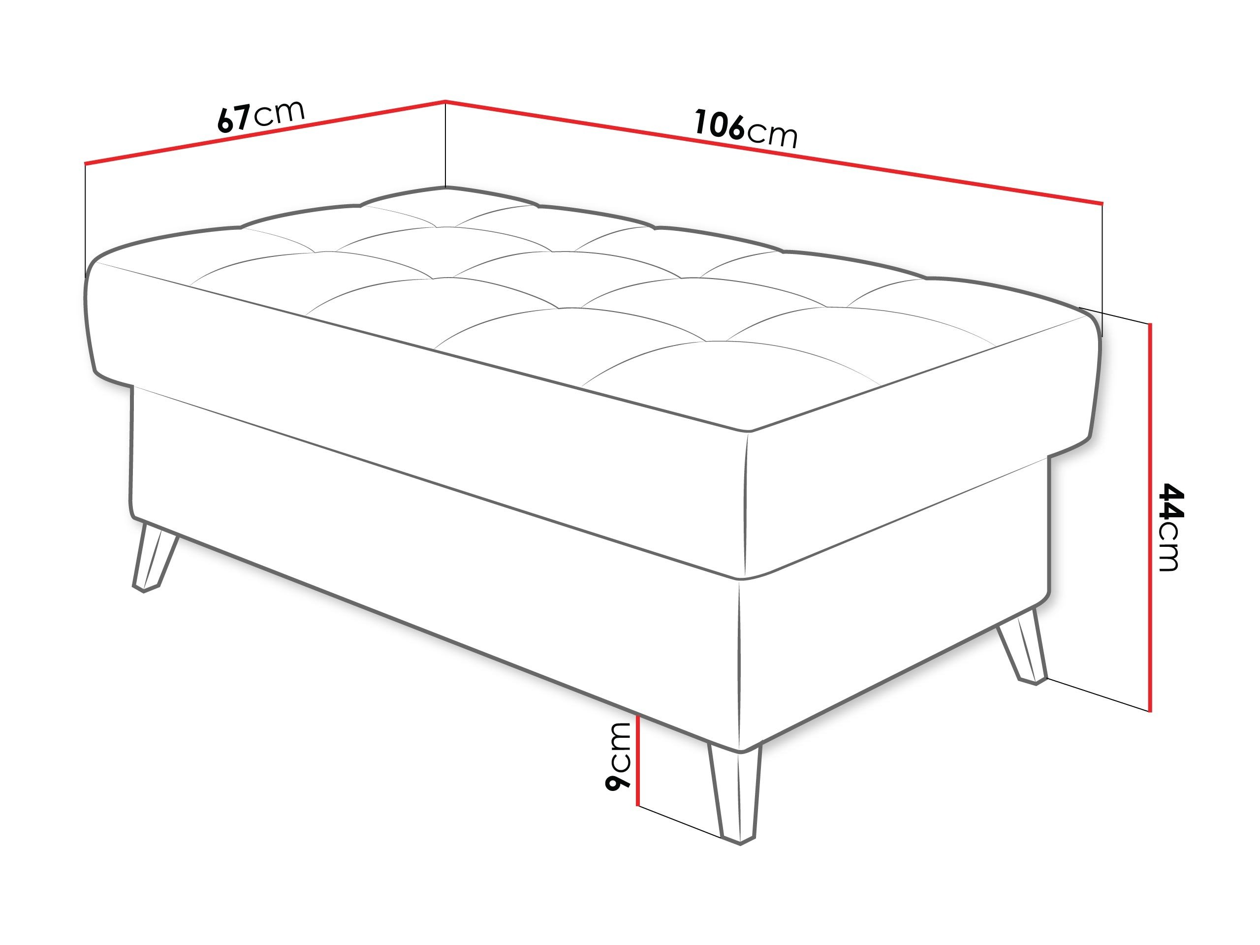 Banc rembourré Comfivo Agnus (Zoya 03)