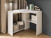 Bureau d'angle Austin 302 (Blanc)