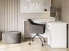 Bureau d'angle Austin 303 (Blanc)