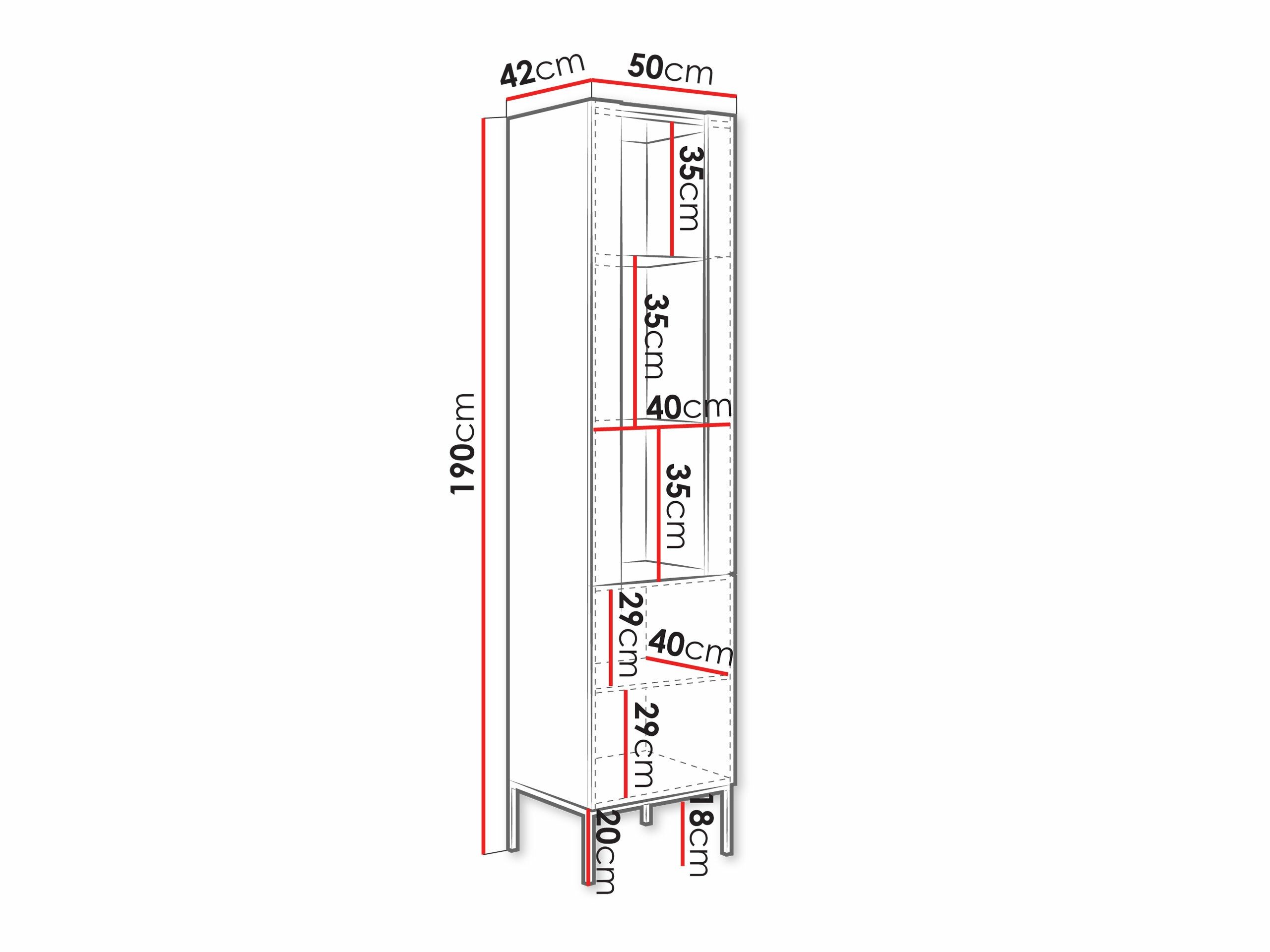 Étagère Lunole 112 (Chêne Artisan + Noir)