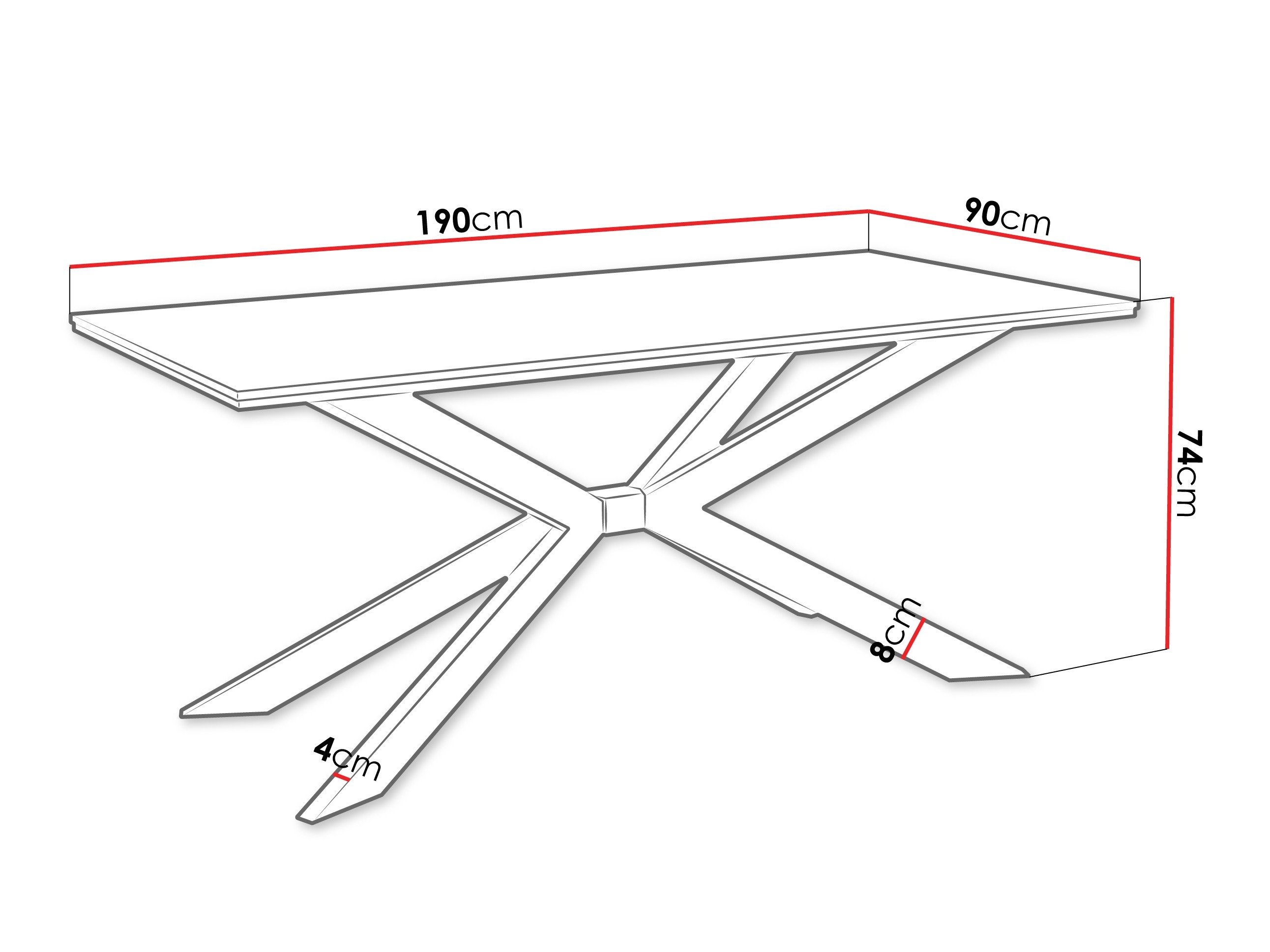 Table Goodyear 135 (Béton)