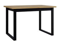 Table Victorville 378 (Chêne Artisan + Noir)