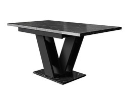 Table Goodyear 104 (Marbre noir + Noir)