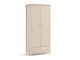 Armoire Romelbo 145 (Beige + Chêne)