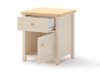 Table de chevet Romelbo 138 (Beige + Chêne)