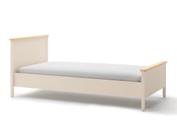 Lit Romelbo 148 (Beige + Chêne)