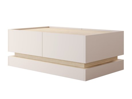 Table basse Comfivo Dalvenu 103 (Brun clair + Chêne)