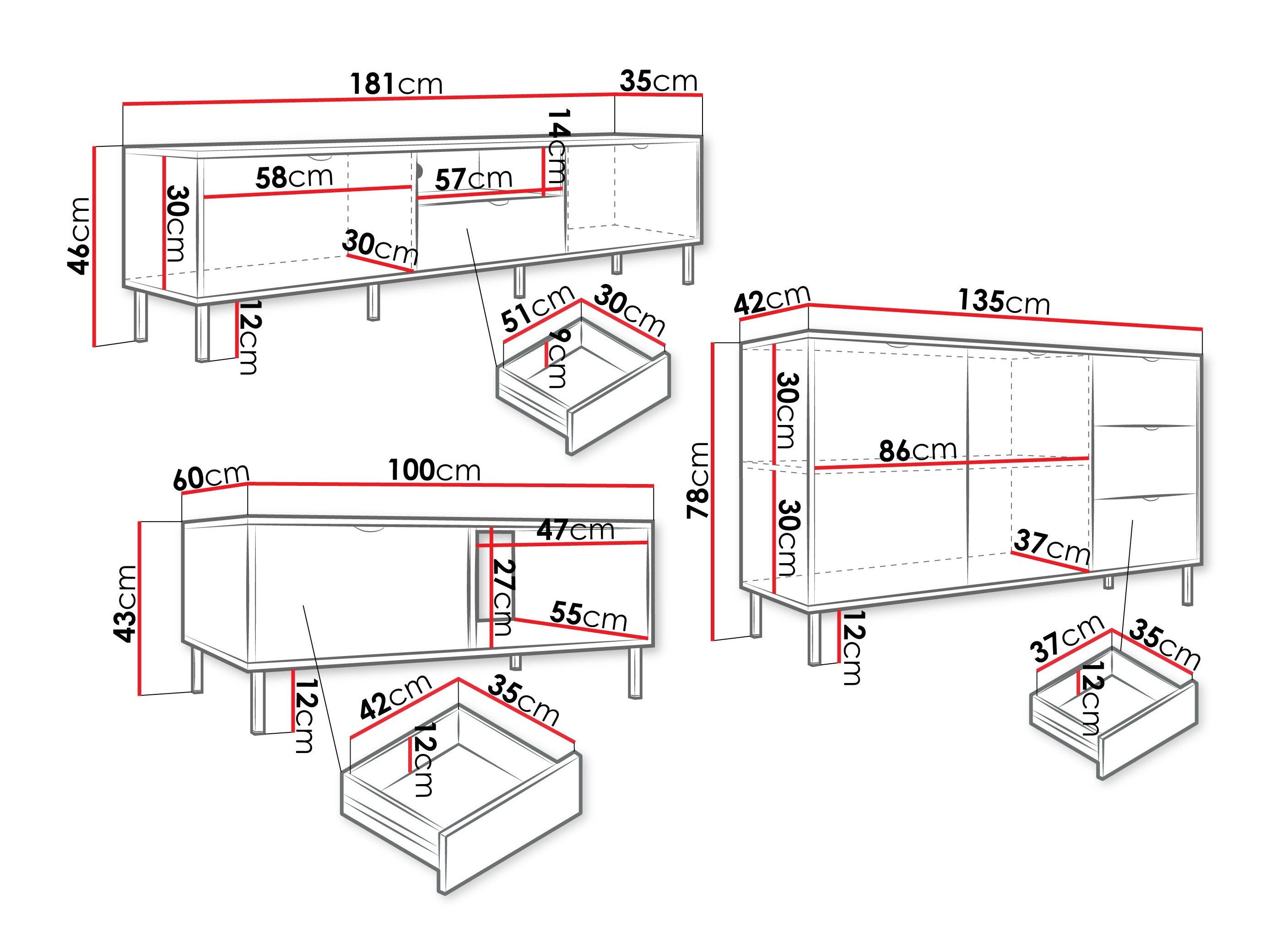 Ensemble de salon Comfivo Elblare