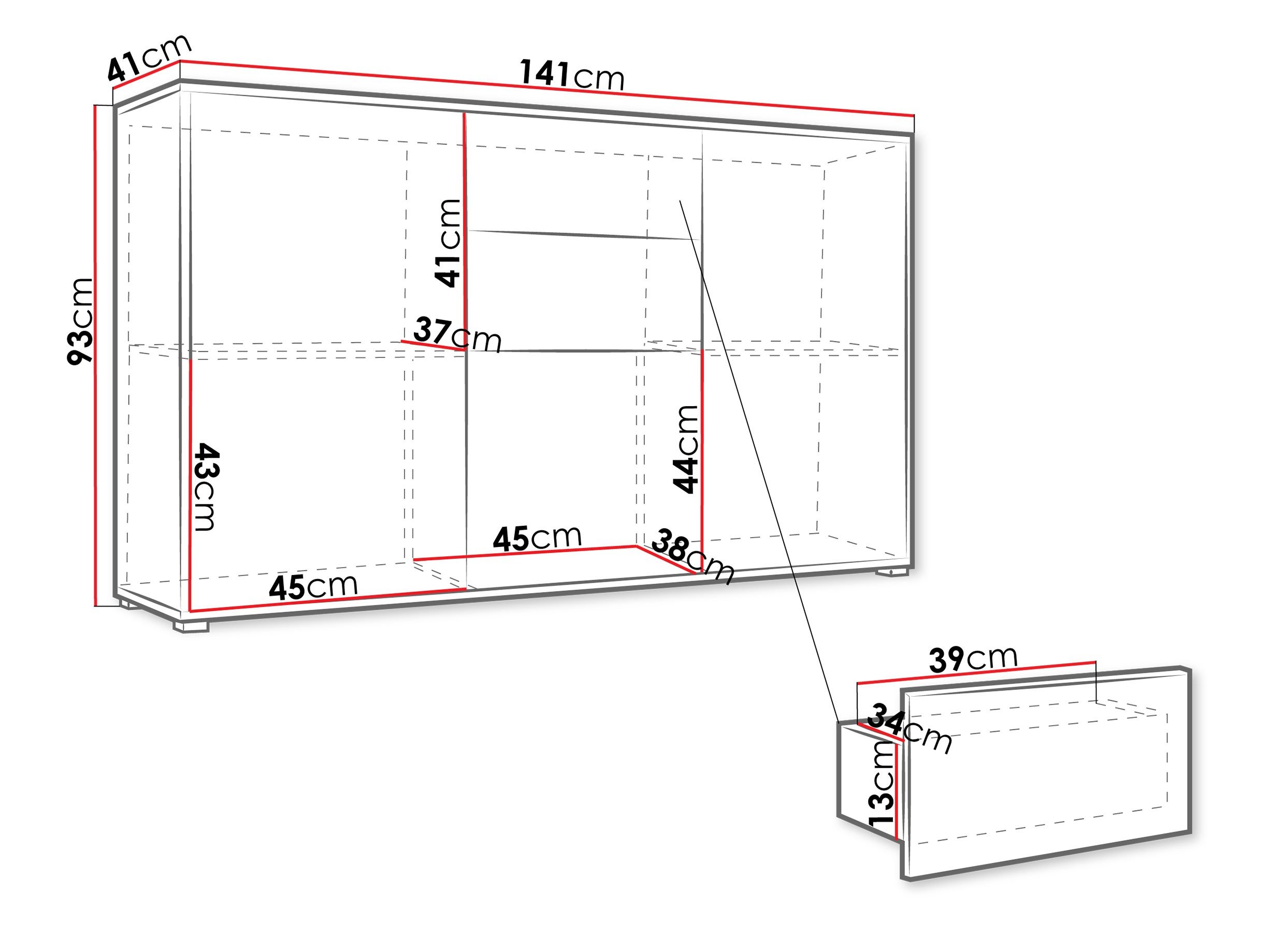 Commode Comfivo Tutela (Chêne)