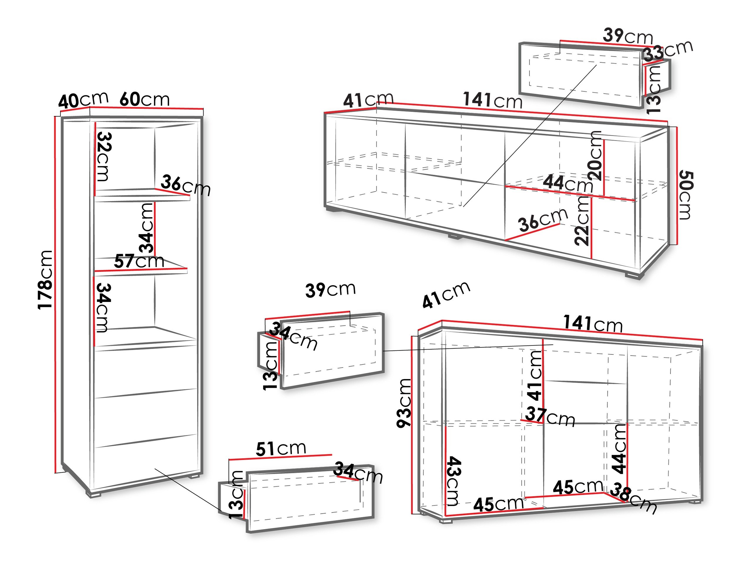 Ensemble de salon Comfivo Fersoe 110 (Cachemire)