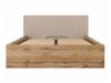 Lit Livevaro 123 (Chêne wotan + Beige)