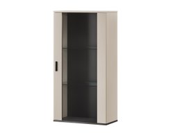 Armoire murale Tornola 103 (Cachemire + Noir)