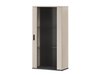 Armoire murale Tornola 103 (Cachemire + Noir)