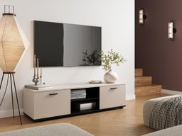 Meuble TV Tornola 100 (Cachemire + Noir)