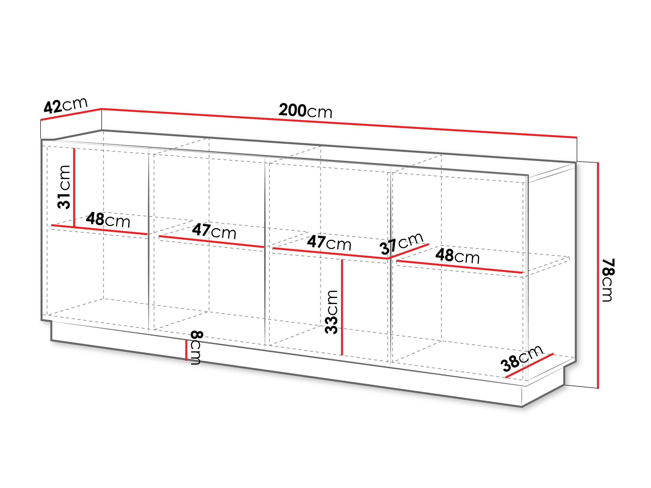 Buffet Lusonu 101 (Noir)