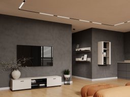 Ensemble de salon Tornola 113 (Cachemire + Noir)