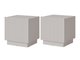 Ensemble de tables de chevet Lusonu 105 (Cachemire)