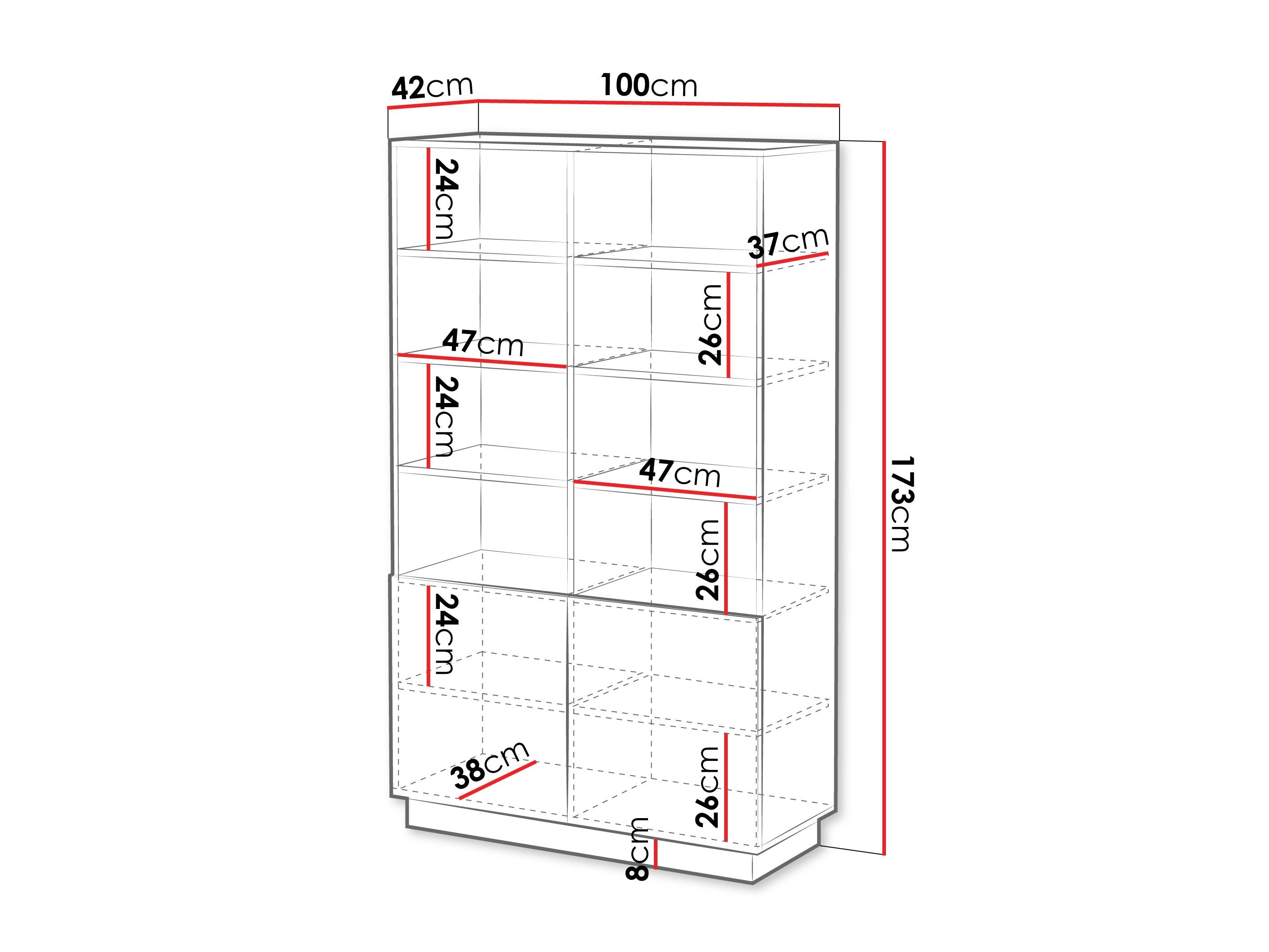 Étagère Lusonu 102 (Cachemire)