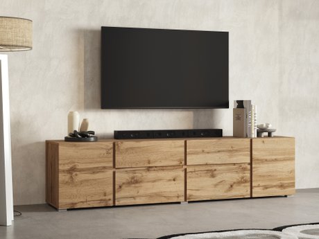 Meuble TV Elbleve 100 (Chêne wotan)
