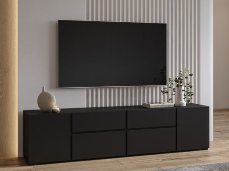Meuble TV Elbleve 100 (Noir)