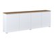 Buffet Baletu 105 (Blanc + Chêne)