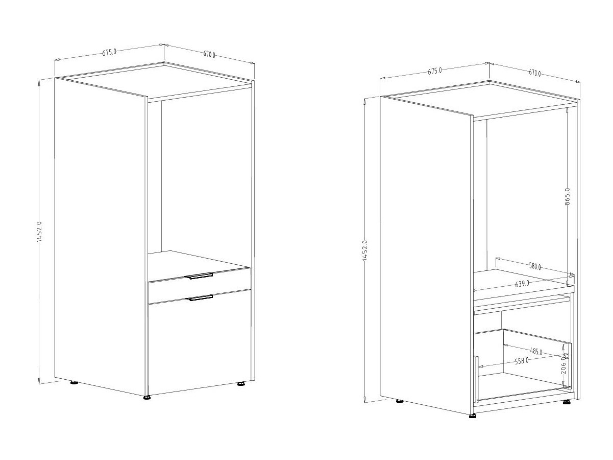 Colonne de salle de bain Austin 376 (Cachemire)
