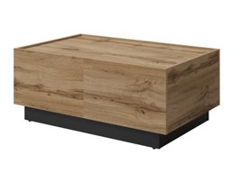 Table basse transformateur Austin 380 (Chêne wotan + Noir)