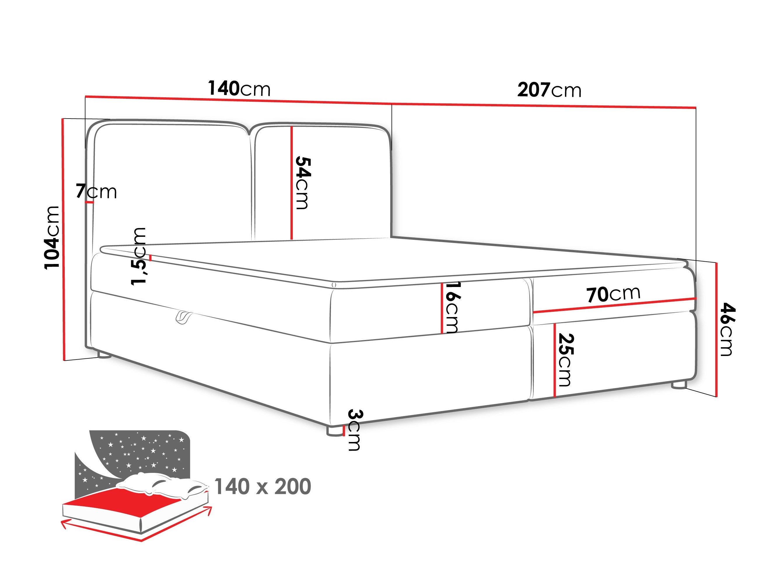 Lit continental Stonecrest 109 (Taro 33)