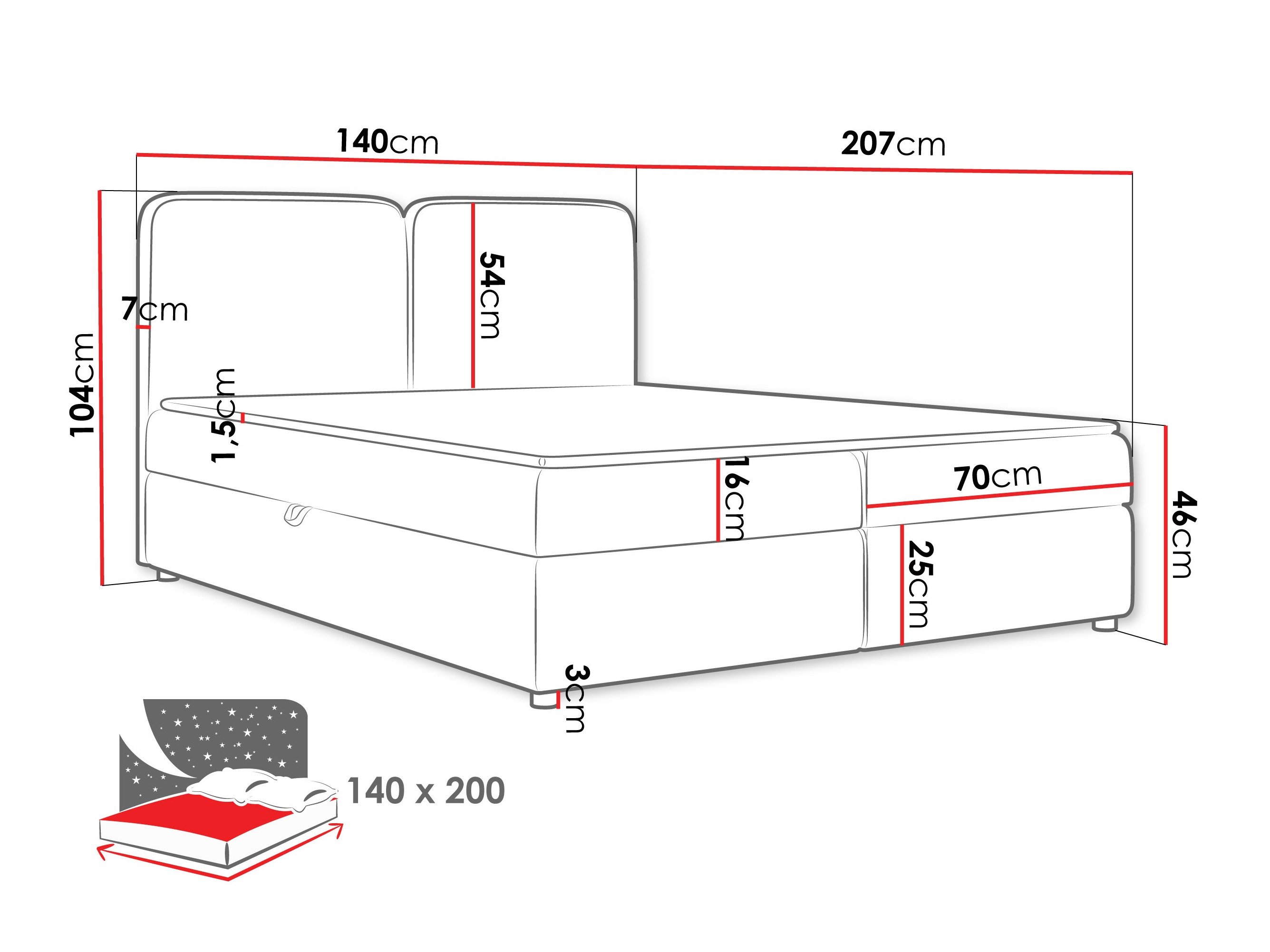 Lit continental Stonecrest 109 (Taro 98)